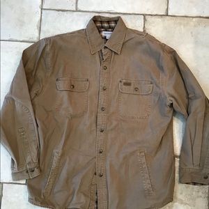 Carhartt 100590 - Weathered Canvas Long Sleeve Shirt Jac